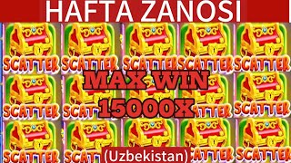 HAFTANING TOP 10 ZANOSI.Заносы недели (Uzbekistan). Выпуск-37 #haftazanosi #slot #maxwin #azartnik