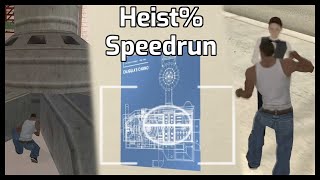 Learning The Latest GTA:SA Speedrun Category: Heist%