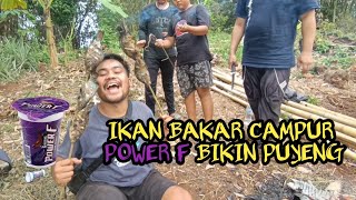 SURVAIVEL BIKIN IKAN BAKAR CAMPUR MINUMAN POWER F