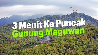 Hanya 3 menit menuju Puncak Gunung Desa Maguwan|| Daily Drone by Atas Angin #24