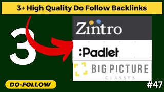 3+ High Quality Do Follow Backlinks Sites | Multiple Backlinks | How to Create Do Follow Backlinks