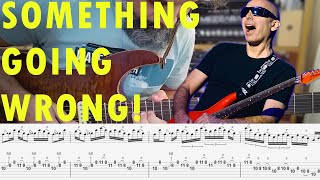 SOMETHING GOING WRONG / Chickenfoot - Joe Satriani (Solo lesson with TAB)