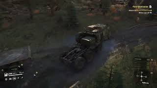 How can I get this huge trailer down these winding paths?? - Almaty, Season 13 #391