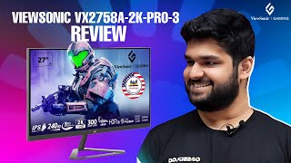 The Ultimate 1440p 240Hz Gaming Monitor! ViewSonic VX2758A-2K-PRO-3 Review | Gossip.GG