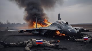 15 Minutes Ago! Ukraine's first F-16C fighter jet engaged in fierce combat with 4 Russian Mig-29s