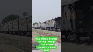 11up Hazara Express Passing Through Choa Kariala #trending #railway #foryou #railwaystation #viral