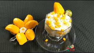 Postre De Arroz Con Mango