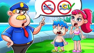 Safety Rules In The Pool Song 🎶🌊🌈Kids Songs & Nursery Rhymes || Learn Pool Safety with Chuppa Kid