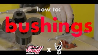 How To Change Your Bushings // Skateboard Tips // Enuff academy