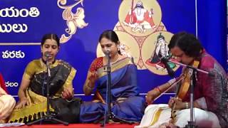 Students of Madras Music Academy - Sri Bhadrachala Ramadasu 387th Jayanthi Vaggeyakara Uthsavamulu