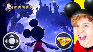 LANKYBOX Играет в CASTLE OF ILLUSION С Участием MICKEY MOUSE!? (ПОЛНАЯ ИГРА!)