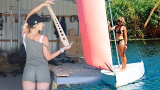 New Easy Way to Build a Wooden BOAT. Start to Finish