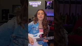 nobodys Fool CINDERELLA solo! #guitar #reels