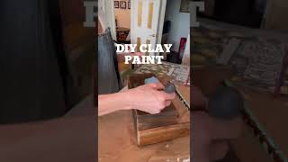 Easily Blend DIY Clay Paint.  It's 100% natural and super pigmented.  It's often called magic paint