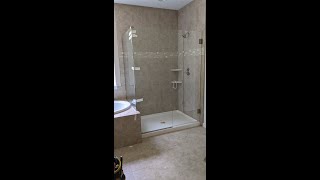 AAA KARTAK - Frameless Shower Door Installation 6-4-2020