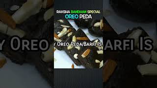 Rakhsha Bandhan Special Oreo Peda 😋 Recipe | Oreo Biscuit Recipe #shorts #oreo #oreobiscuit #peda