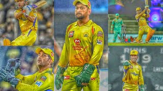 MS Dhoni CSK Whatsapp status @SmileThamizhanK2G