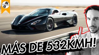 Nuevo Record! SSC Tuatara supera los 532KMH con una Receta TRADICIONAL