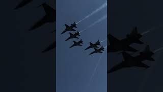 Spectacular Flyover in Formation – Patrouille Suisse Show