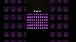 Find the emoji 👿! And subscribe please