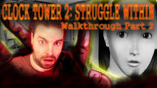 Clock Tower 2: The Struggle Within - Walkthrough Part 2 - PS1 Gameplay - Hospital Playthrough