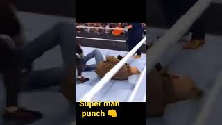 Roman reigns best super man punch Brock Lesnar