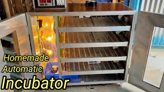 Fully Automatic 400 Egg Homemade Incubator(অসমীয়াত) || SG Rangpur