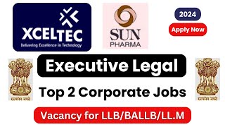 Executive Legal Vacancy 2024 || Latest Legal Job Vacancy 2024 || Law Jobs