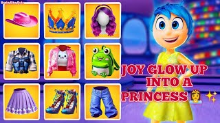 Inside Out 2: Joy Glow Up Into a Princess! Brain Site Quiz