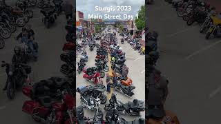 Sturgis 2023 | Motorcycle Rally | Main Street Day 1   #shortsfeed #shortvideo #shorts