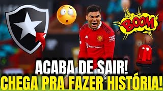 🧨 URGENTE! ACABA DE SER CONFIRMADO! TORCIDA SE AGITA! ULTIMAS NOTÍCIAS DO BOTAFOGO