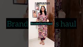 Amazon branded 🎀kurtis haul || Amazon haul || Navratri special || #ashortaday