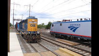 July Fourth Railfanning Trains on Amtrak's Northeast Corridor - July 2023