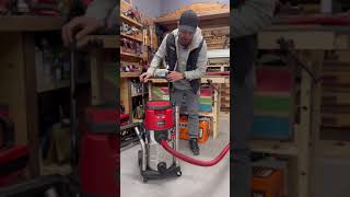 Using the Einhell Cordless Vacuum Cleaner Wet/Dry TP-VC 36/30 S Auto at BPM Toolcraft