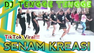 Senam kreasi dj tengge tengge tiktok viral 2024 | Full goyangan corrr⁉️ @LiaMarliaChannel