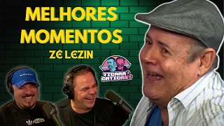 MELHORES MOMENTOS DE ZÉ LEZIN NO TICARACATICAST | TENTE NÃO RIR