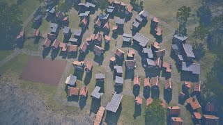 New Home Medieval Village - Gameplay PC Build a New Village in Winter