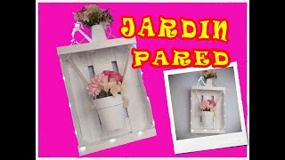 JARDIN DE PARED RECICLANDO