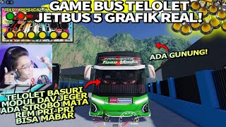 GAME TELOLET BASURI JETBUS 5! BANYAK PILIHAN BUS ARTIS, MODUL BASURI VIRAL, REM PRIPRI & VIEW GUNUNG