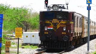 16613 Coimbatore Express | WAG-5 23270 SCR BZA || Indian Railways