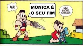 CASCÃO É HE MAN 😎🍉 Turma da Mônica  Narrado