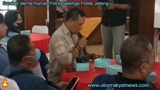 Pemaparan Situasi Kamtibmas di Wilayah Hukum Polres Salatiga dari awal Bulan 1 S/d 12/2022,