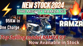 New stock Available || Ramza G7, F507, A700, M8|| 95KM in one Charge || ALI KHAN AUTO COMPANY