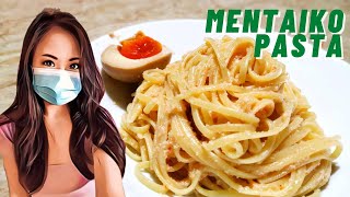 HOW TO make the BEST Mentaiko Pasta (Spicy Pollock Roe linguine) 明太子パスタ | Singapore Cooking Vlog