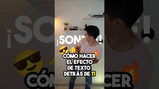 Cómo poner texto detras de una persona en un video con CapCut #capcut #capcuttutorial #capcutedit