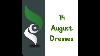 trendy 14 August dresses | green & white dress | independence day dresses | latest 14 august suits |