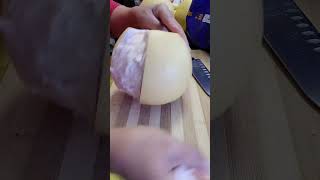 How to Peel Sweet Pomelo skin #youtubeshorts #shorts