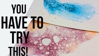 The most relaxing watercolor technique ever!