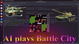 AI plays Battle City