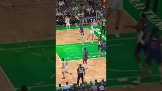 Luke Kornet insane dunk vs pistons #nba #bostonceltics #lukekornet #dunk